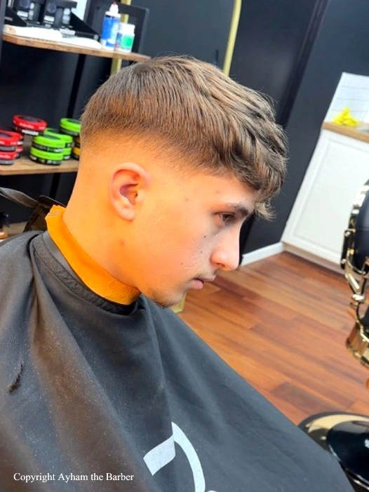 Klant Ayham the Barber Kale overloop